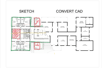 draw your architectural or structural floor plan