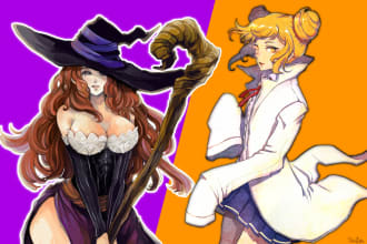 draw custom character illustrations