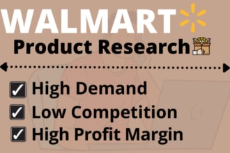 do walmart product research for private label and wholesale