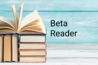 beta read your manuscript and provide clear, constructive feedback