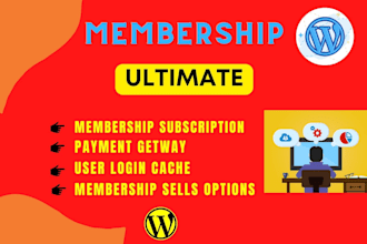 create membership website lms online subscription learndash