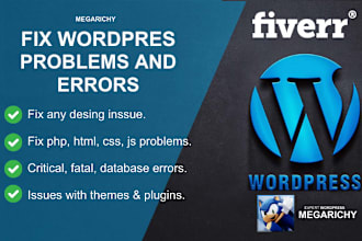 fix wordpress critical error, fatal bugs etc