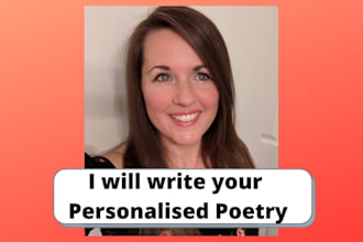 write your personalised poem