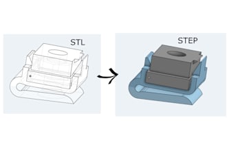 convert your stl or mesh file