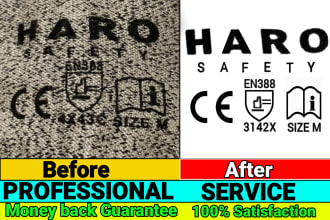 remove background from text images, remove object in photoshop editing
