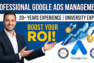 be your certified google ads expert for your ppc campaign