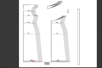 create a sewing pattern for you based on a photo or sketch