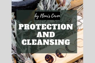 cast spiritual cleansing spell with protection