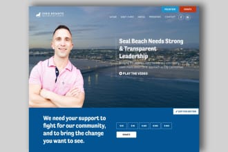 build and customize nationbuilder website