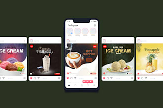 create facebook post, instagram post design