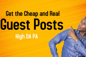 publish 10 guest posts on high da pa sites