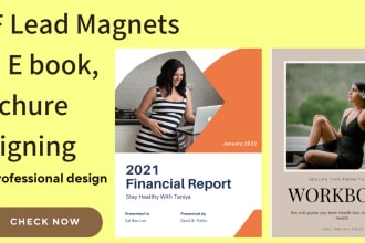create business PDF lead magnet design