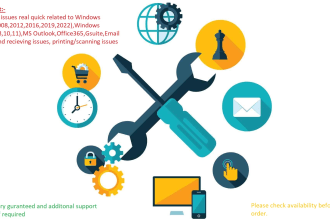 fix any issues related to windows,outlook,email