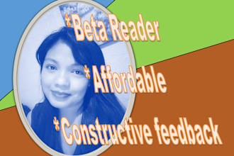 be your affordable beta reader