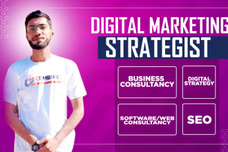 be digital marketing strategist and business consultant