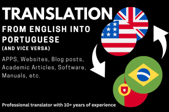 do a flawless english into portuguese translation and vice versa