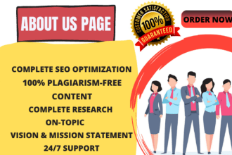 write a captivating about us, about me and business about page