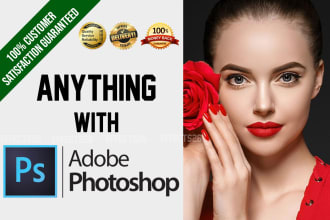 do any photoshop editing and graphic design job
