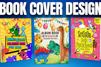 design kdp low content book cover for amazon