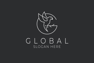 do professional minimalist, modern line art logo creation expart