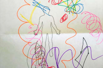 do an aura drawing