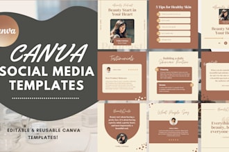 design instagram carousel and story templates using canva