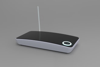 do  3d cad modeling, rendering, product design ,  dxf ,stl file