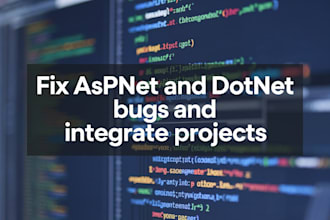 fix aspnet and dotnet bugs and integrate projects