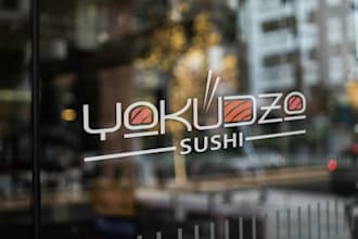 do sushi logo design unique modern professional branding