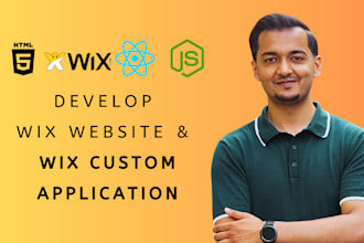 make custom wix application for wix store, make wix website