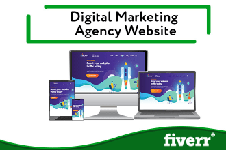 design digital marketing agency website