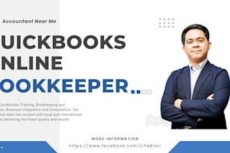 do your quickbooks bookkeeping, reconciliation and reporting