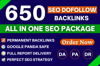 do high quality authority dr 60 to 80 seo dofollow backlinks