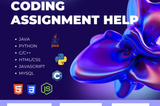 do java, python, c, HTML, css, js assignments and projects