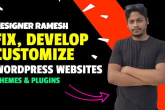 fix wordpress errors, issues or do wordpress custom work