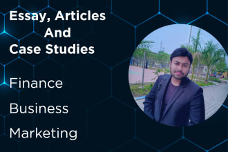 finance, economics, accounting case study and articles