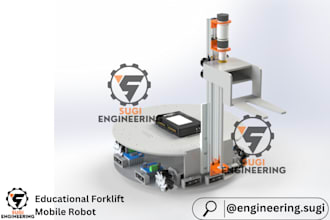 design 3d cad robotics prototype project