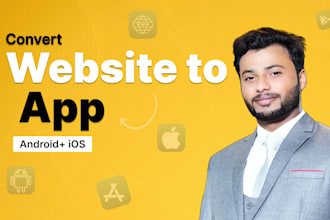 convert website to app, site to webview app, site to android ios app development