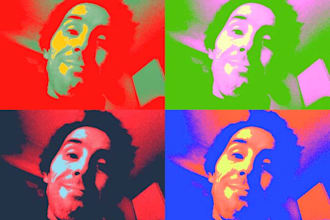 make a pop art image from your photo
