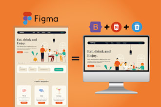 convert figma, sketch to responsive bootstrap