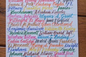 beautifully handwrite your love letters, tattoos, wedding stationery