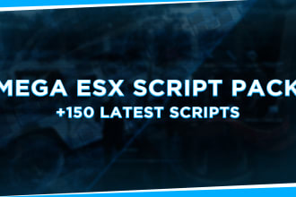 give you mega esx script pack