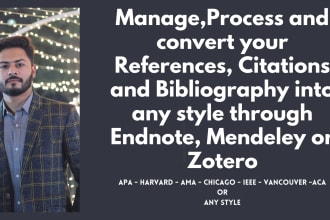 format apa, mla, chicago, and harvard references professionally