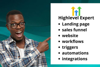 design an high converting sales funnel and agency websites on go high level