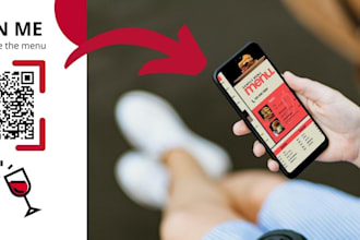 create a qr code menu for your café, pub or restaurant