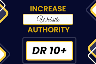 increase domain rating DR on ahrefs 10 plus quickly