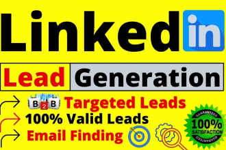 do linkedin lead generation b2b targeted and email finding