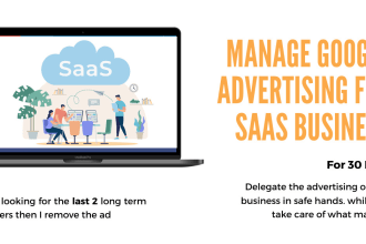 create and manage google ads for saas business  guaranteed results