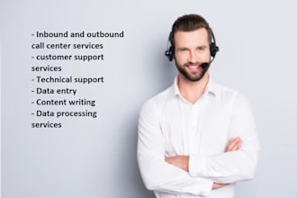 provide the call center team for inbound and outbound