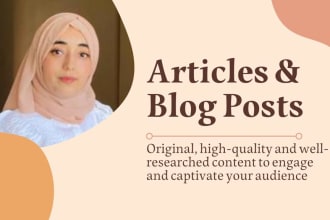 write your content on any topic